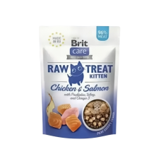 Brit Care Raw Treats Chic Salmon Kitten 40g, 101112187, cat Treats, Brit Care, cat Food, catsmart, Food, Treats